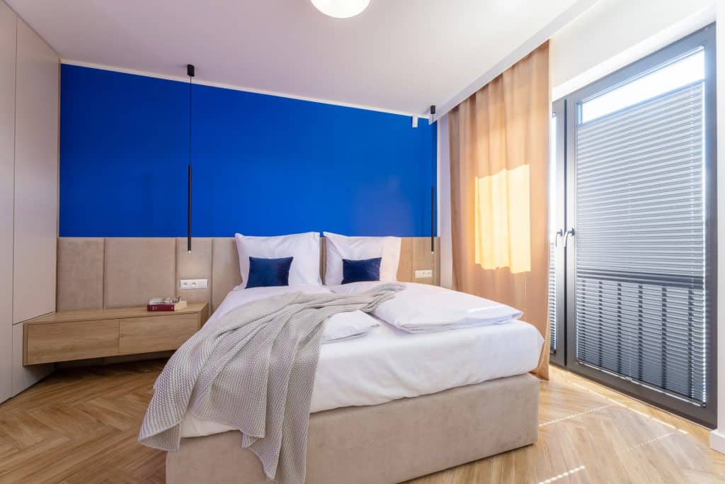 Syplialnia w apartamencie Inny Klimat
