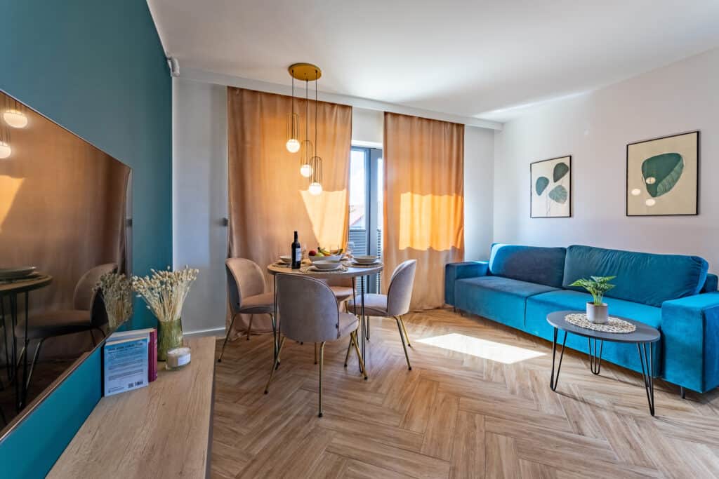 rowy - noclegi - apartament zielony